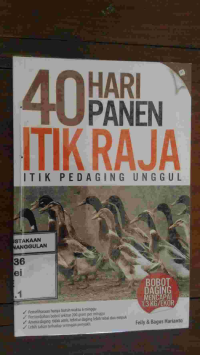 Image of 40 HARI PANEN ITIK RAJA : ITIK PEDAGING UNGGUL