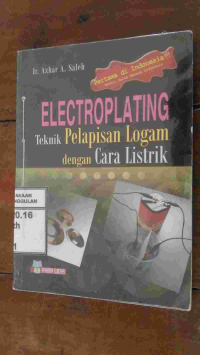 Image of ELECTROPLATING TEKNIK PELAPISAN LOGAM DENGAN CARA LISTRIK