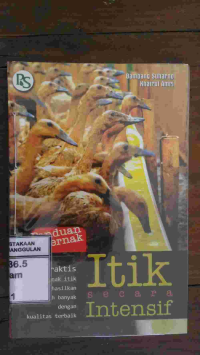 Image of Panduan beternak itik secara intensif
