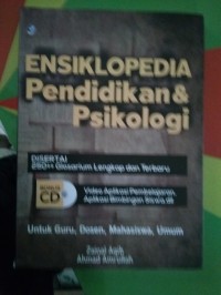 Image of Ensiklopedia Pendidikan Dan Psikologi
