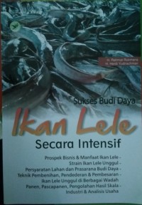 Image of Sukses budi Daya Ikan Lele Secara Intensif