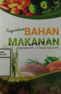 Image of Pengatahuan bahan makanan