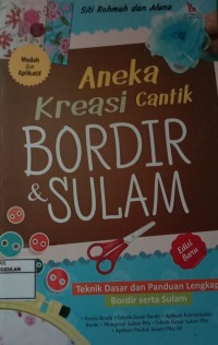 Image of Aneka kreasi cantik bordir & sulam