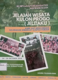 Image of Kumpulan puisi kegiatan pramuka jelajah wisata Kulon Progo ( Jelitaku )